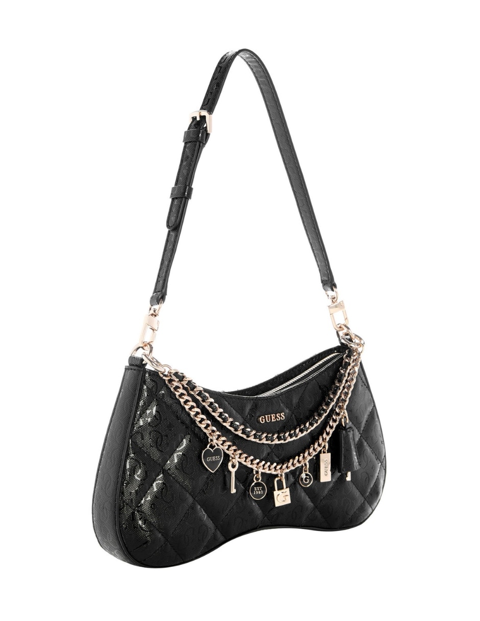Bolsa shoulder Guess Libby para mujer